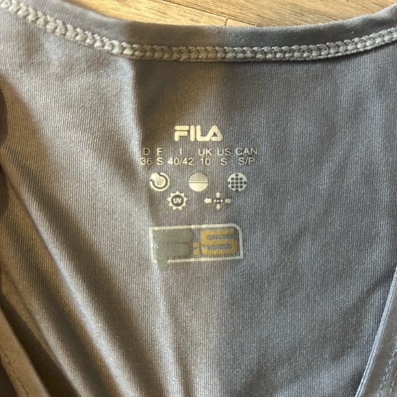 Fila Women's Short Sleeve Gray Tee - Picture 2 of 2